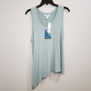 Market & Spruce side knot knit top L